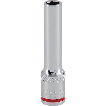 Channellock 1/4 In. Drive 7/32 In. 6-Point Deep Standard Socket 397962